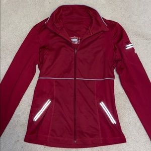 Like New Burgundy Size S Athleta Jacket